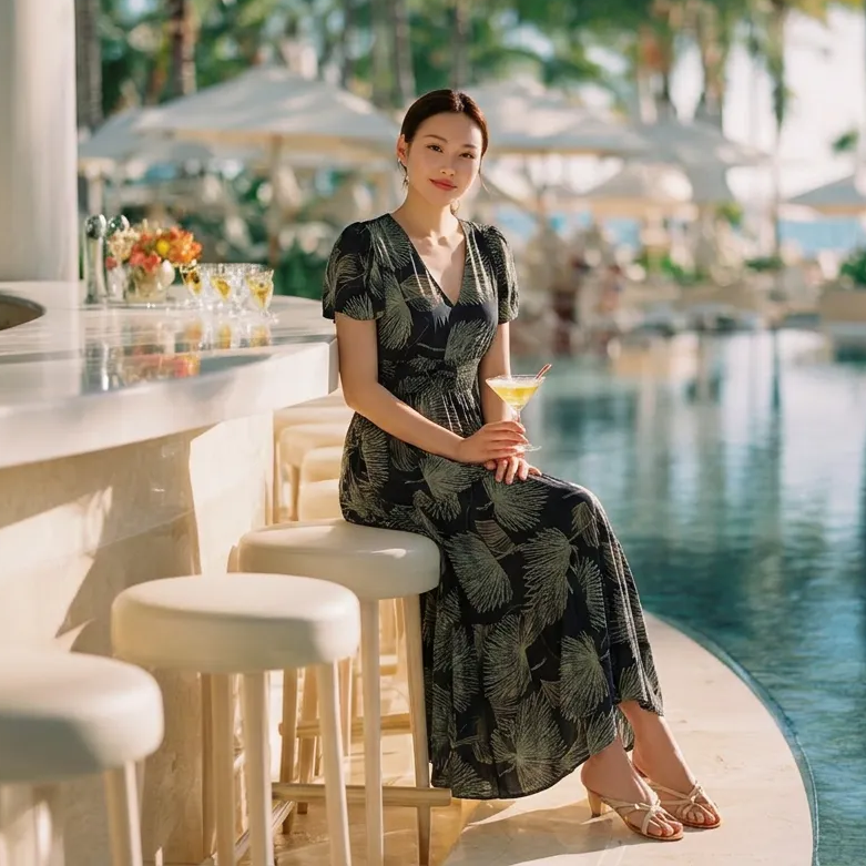 loulu_palm_vneck_rayon_dress